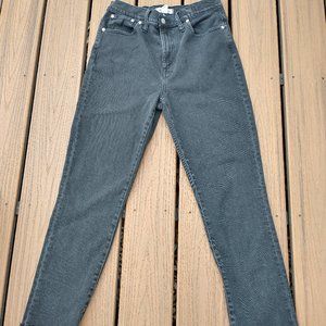 Tall High-Rise Slim Boyjean in Lunar Wash 28T